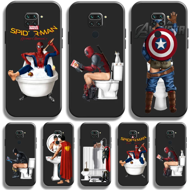 Marvel Funny Spiderman For Xiaomi Redmi Note 9 5G 9T 9S 9 Pro Phone Case Silicone Cover Back Carcasa Soft Coque
Marvel Funny Spiderman For Xiaomi Redmi Note 9 5G 9T 9S 9 Pro Phone Case Silicone Cover Back Carcasa Soft Coque