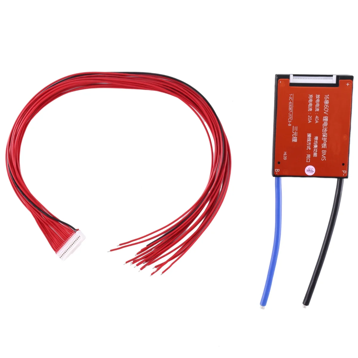 Split Separated Port Common Port Temp NTC Lithium Battery Protection Board Balance 16S 60V Li-Ion BMS 18650(40A)
Split Separated Port Common Port Temp NTC Lithium Battery Protection Board Balance 16S 60V Li-Ion BMS 18650(40A)