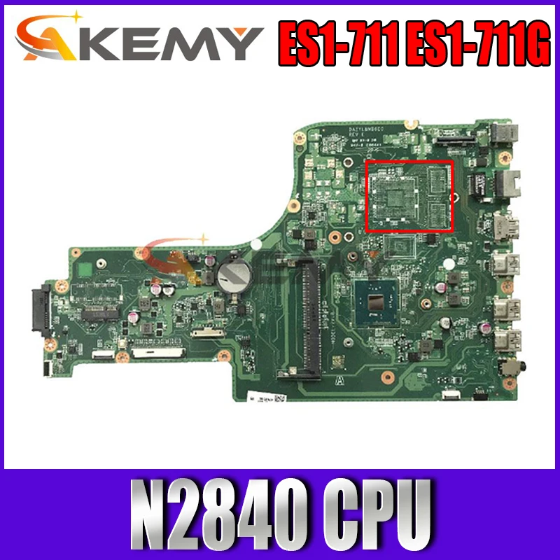 Материнская плата NBMS211003 для ноутбука Acer Aspire ES1-711, материнская плата DA0ZYLMB6C0 с SR1YJ N2840 DDR3, полностью протестированная
Материнская плата NBMS211003 для ноутбука Acer Aspire ES1-711, материнская плата DA0ZYLMB6C0 с SR1YJ N2840 DDR3, полностью протестированная
