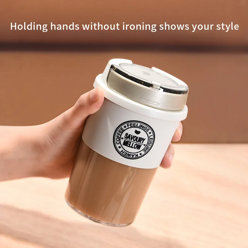 300ML Leak-Proof Portable Coffee Mug Cup with Cover Vacuum - Perfect Outdoor Travel Mug for Coffee or Tea beverage
300ML Leak-Proof Portable Coffee Mug Cup with Cover Vacuum - Perfect Outdoor Travel Mug for Coffee or Tea beverage