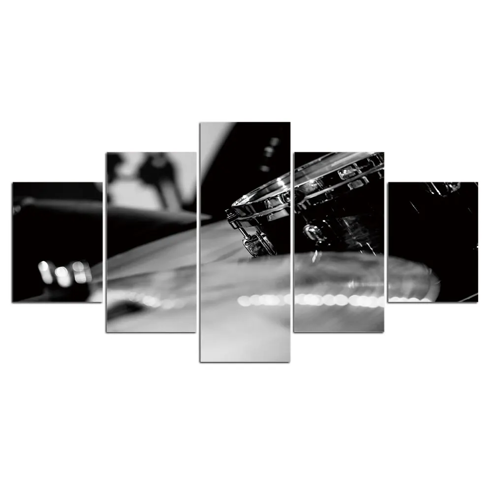 HD Printed 5 Piece Canvas Art Black White Drum Painting Music Instrument Wall Pictures for Living Room Free Shipping CU-2476C
HD Printed 5 Piece Canvas Art Black White Drum Painting Music Instrument Wall Pictures for Living Room Free Shipping CU-2476C