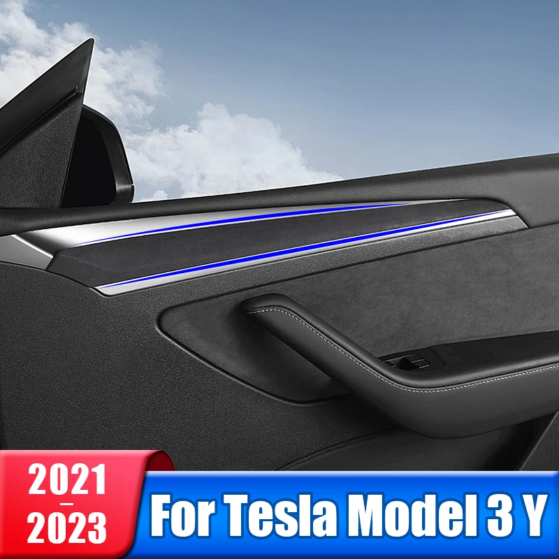 Door Side Trim Cover For Tesla Model 3 Y 2021 2022 2023 2024 Car Front Door Inner Armrest Strip Super Suede Cover Accessories
Door Side Trim Cover For Tesla Model 3 Y 2021 2022 2023 2024 Car Front Door Inner Armrest Strip Super Suede Cover Accessories