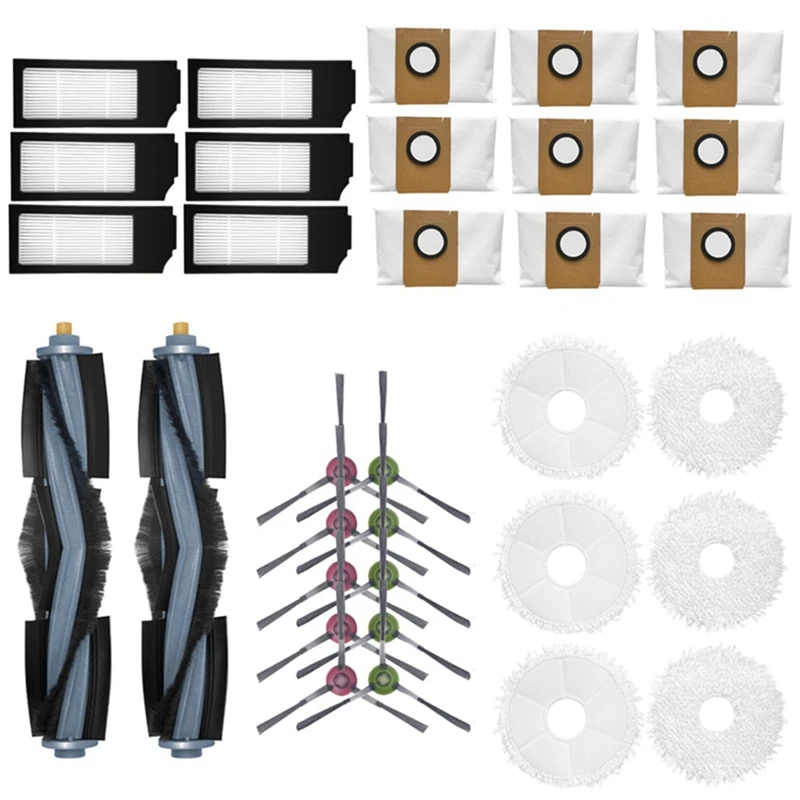 33PCS Hepa Filter Mop Cloths For Ecovacs Deebot X1 Turbo/Omni Robot Vacuum Cleaner Spare Parts Accessories
33PCS Hepa Filter Mop Cloths For Ecovacs Deebot X1 Turbo/Omni Robot Vacuum Cleaner Spare Parts Accessories