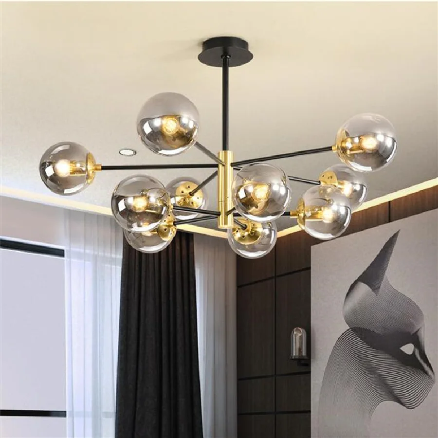 Globe LED Chandeliers Modern Chandelier Lighting Nordic Hanging Lamp Glass Ball Lamp For Kitchen Living room Bedroom Dining room
Globe LED Chandeliers Modern Chandelier Lighting Nordic Hanging Lamp Glass Ball Lamp For Kitchen Living room Bedroom Dining room