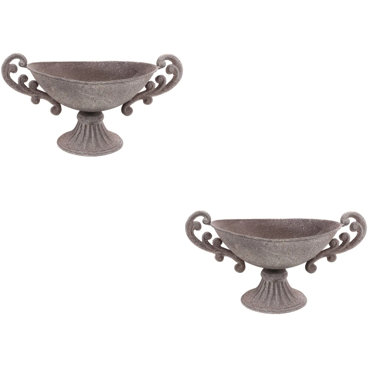 2pcs Metal Vintage Planter Pot Indoor Outdoor Flower Arrangement Pot Double-ear Flower Pot
2pcs Metal Vintage Planter Pot Indoor Outdoor Flower Arrangement Pot Double-ear Flower Pot