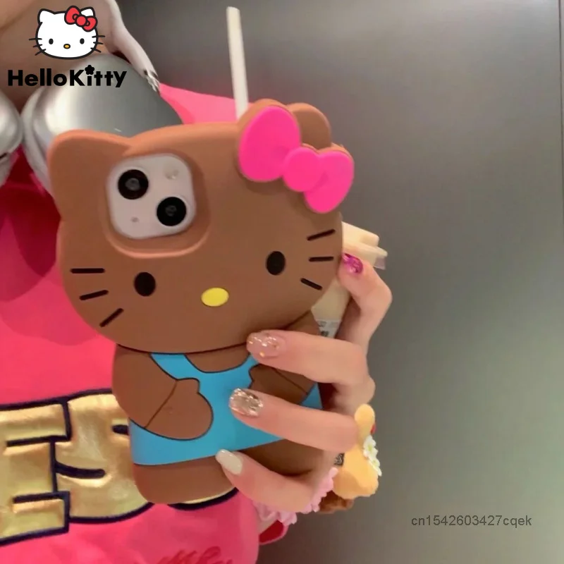 Чехол Sanrio из гавайской черной кожи Hello Kitty для Iphone 11 13 14 12 Pro Max, силиконовый ударопрочный чехол для Iphone X Xr Xsmax 6 7 8, трендовый чехол
Чехол Sanrio из гавайской черной кожи Hello Kitty для Iphone 11 13 14 12 Pro Max, силиконовый ударопрочный чехол для Iphone X Xr Xsmax 6 7 8, трендовый чехол