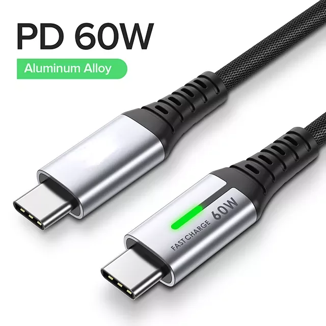 PD 100W USB C To USB Type C Fast Charging Charger Data Cord Redmi S20 S9 Macbook Pro
PD 100W USB C To USB Type C Fast Charging Charger Data Cord Redmi S20 S9 Macbook Pro