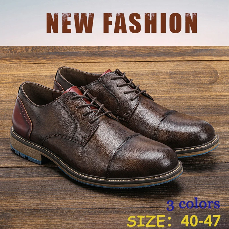 2022 модные удобные дышащие кожаные туфли в стиле ретро, мужская повседневная кожаная обувь, деловые офисные туфли, обувь для вождения 
2022 модные удобные дышащие кожаные туфли в стиле ретро, мужская повседневная кожаная обувь, деловые офисные туфли, обувь для вождения