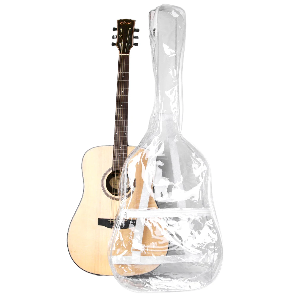 Transparent Guitar Bag Backpack Waterproof For 40 41 Inch Acoustic Folk Guitars Bag Waterproof Guitar Soft Carry Case Gig Cover
Transparent Guitar Bag Backpack Waterproof For 40 41 Inch Acoustic Folk Guitars Bag Waterproof Guitar Soft Carry Case Gig Cover