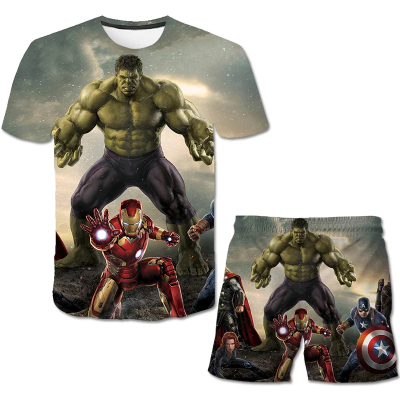 2022 Summer New Superheroes - Hulk Boys Clothes Short Sleeves Kids Set Anime T Shirt Set 4-14t Kids Harajuku Clothing
2022 Summer New Superheroes - Hulk Boys Clothes Short Sleeves Kids Set Anime T Shirt Set 4-14t Kids Harajuku Clothing