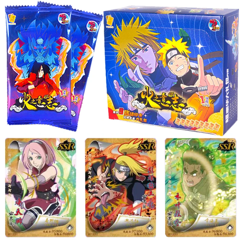Naruto Game Cards Shippuden Hinata Sasuke Itachi Kakashi Gaara Figure TR Manchu Rare Legacy Collection Carte Toys Children Gift
Naruto Game Cards Shippuden Hinata Sasuke Itachi Kakashi Gaara Figure TR Manchu Rare Legacy Collection Carte Toys Children Gift