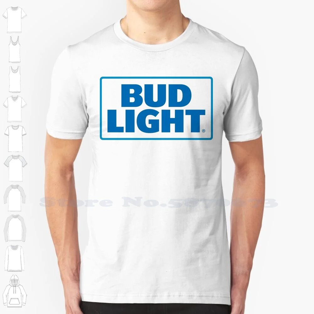 Bud Light Logo Brand Logo High-quality T Shirts 2023 Fashion T-shirt New Graphic Tee 
Bud Light Logo Brand Logo High-quality T Shirts 2023 Fashion T-shirt New Graphic Tee