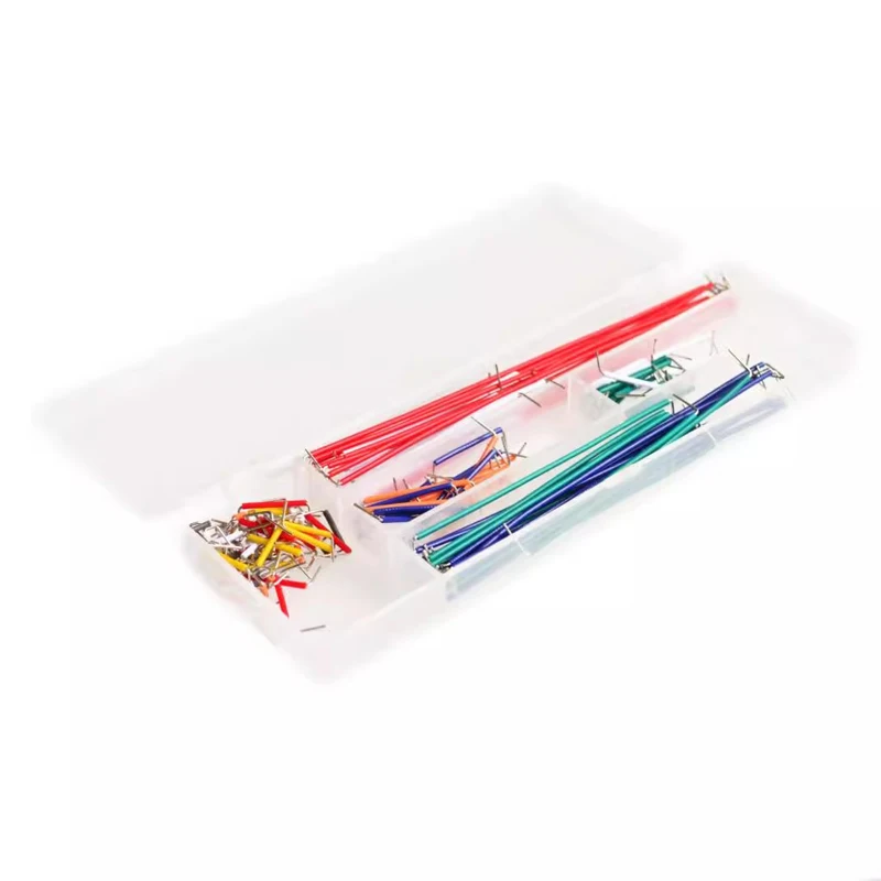 1~50Pcs Box with 140 Bread Board Wires Bread Board Dedicated Wires Jumper Connecting Wires
1~50Pcs Box with 140 Bread Board Wires Bread Board Dedicated Wires Jumper Connecting Wires