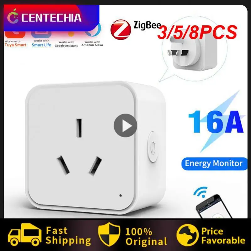 3/5/8PCS Smart Socket Timing Function With Alexa Google Home Smart Plug Voice Control Smart Life App Socket Outlet Smart Home
3/5/8PCS Smart Socket Timing Function With Alexa Google Home Smart Plug Voice Control Smart Life App Socket Outlet Smart Home