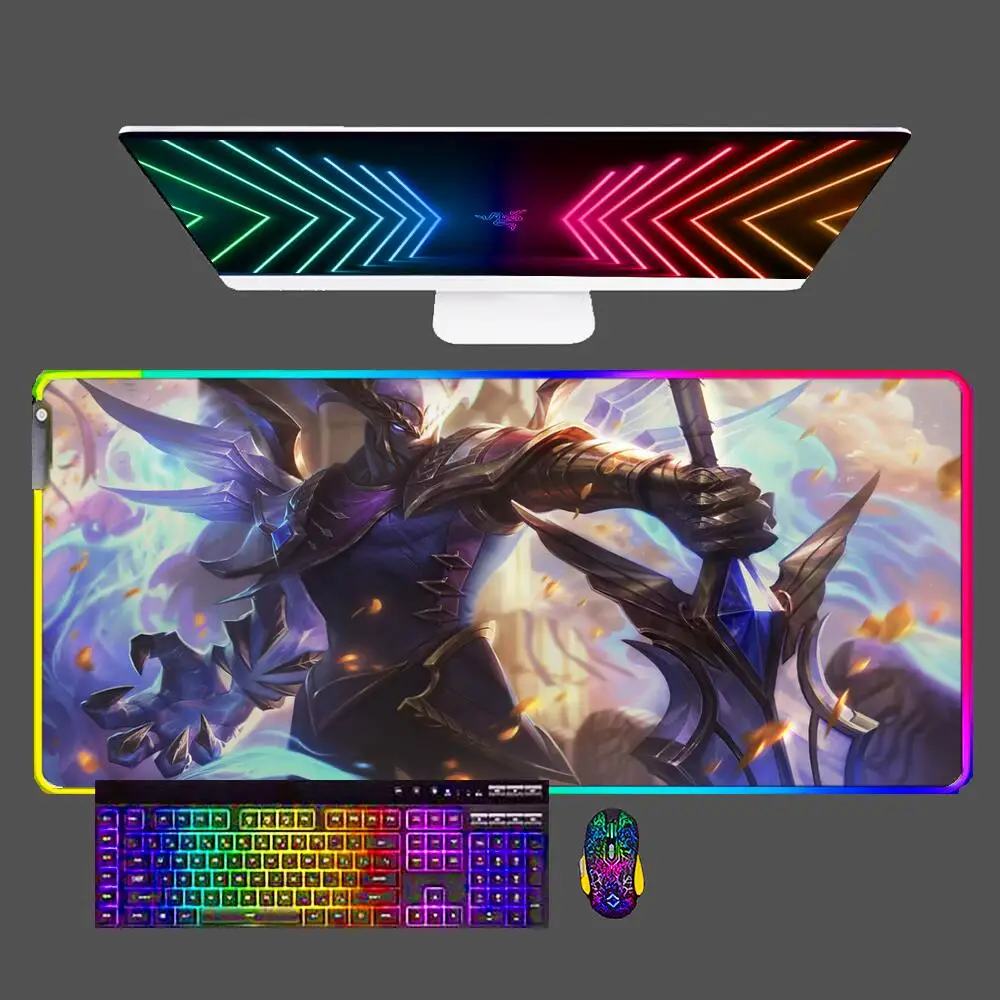 Aatrox игровой коврик для мыши из аниме «Лига Легенд», с рисунком HD, компьютерный геймерский коврик для мыши с фиксируемыми краями, клавиатура, настольные коврики для ПК, для CS/LOL
Aatrox игровой коврик для мыши из аниме «Лига Легенд», с рисунком HD, компьютерный геймерский коврик для мыши с фиксируемыми краями, клавиатура, настольные коврики для ПК, для CS/LOL