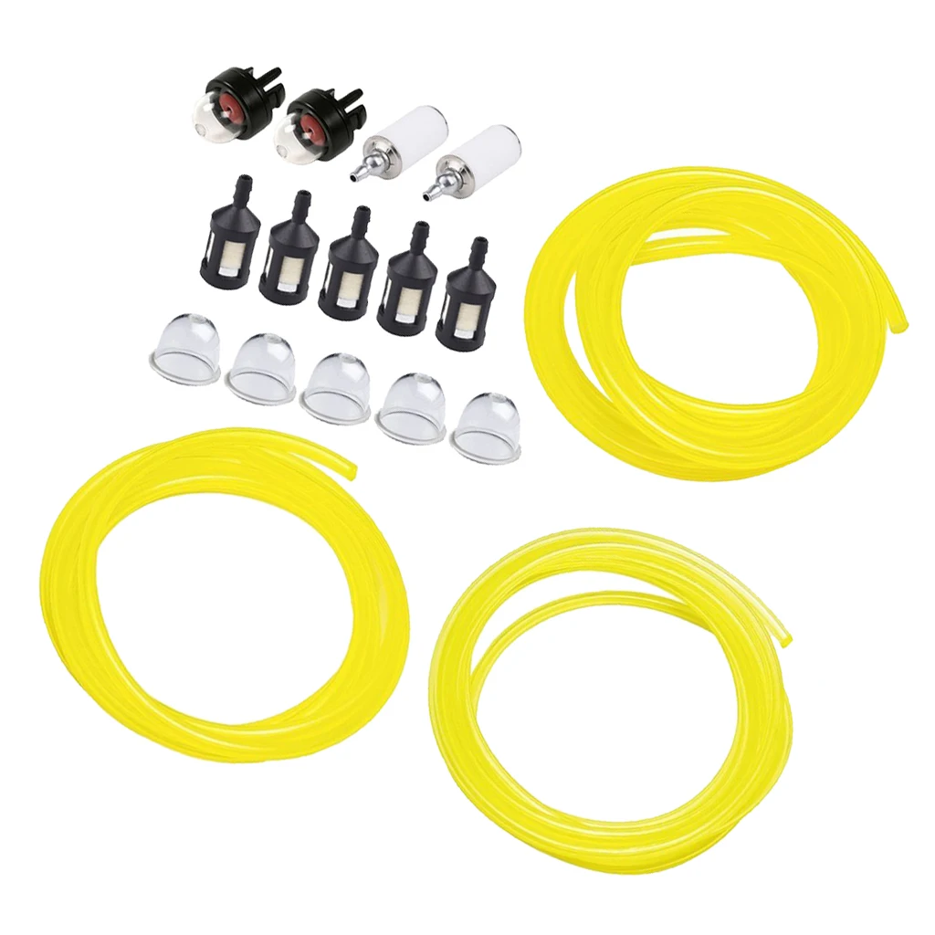 Fuel Line Hose w/ Snap In Primer Bulb, Primer Pouland Bulb, Fuel Filter Kit 
Fuel Line Hose w/ Snap In Primer Bulb, Primer Pouland Bulb, Fuel Filter Kit
