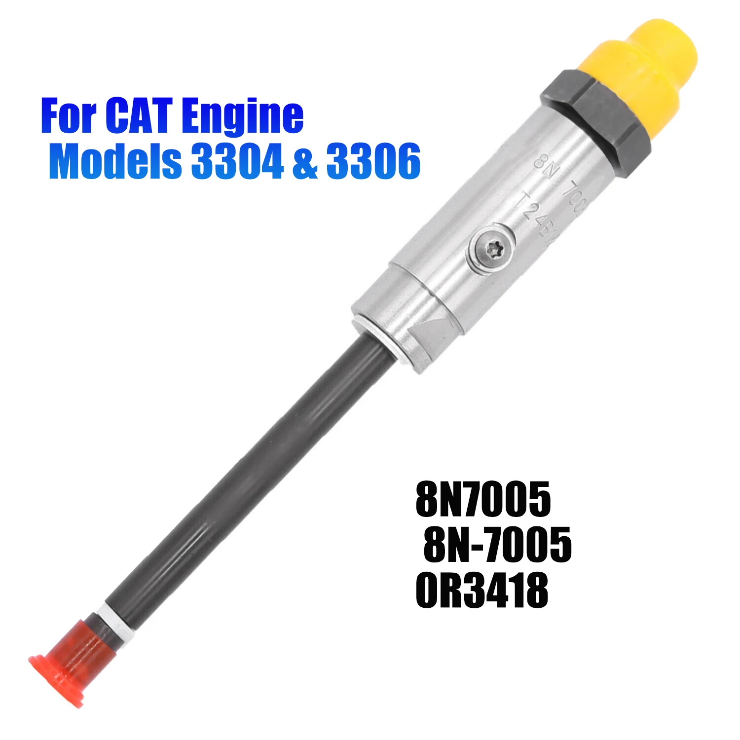 

2PCS for Caterpillar New Fuel Injector Pencil Nozzle Fits for CAT 3304 3306 8N7005 8N-7005 0R3418