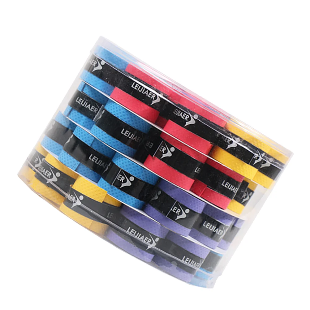 1 Set/60 Pcs Handle Overgrip Tapes Sweat Absorbing Self-adhesive Wrapping Strap Racket Replacement Tape Wrap Tape for Badminton
1 Set/60 Pcs Handle Overgrip Tapes Sweat Absorbing Self-adhesive Wrapping Strap Racket Replacement Tape Wrap Tape for Badminton