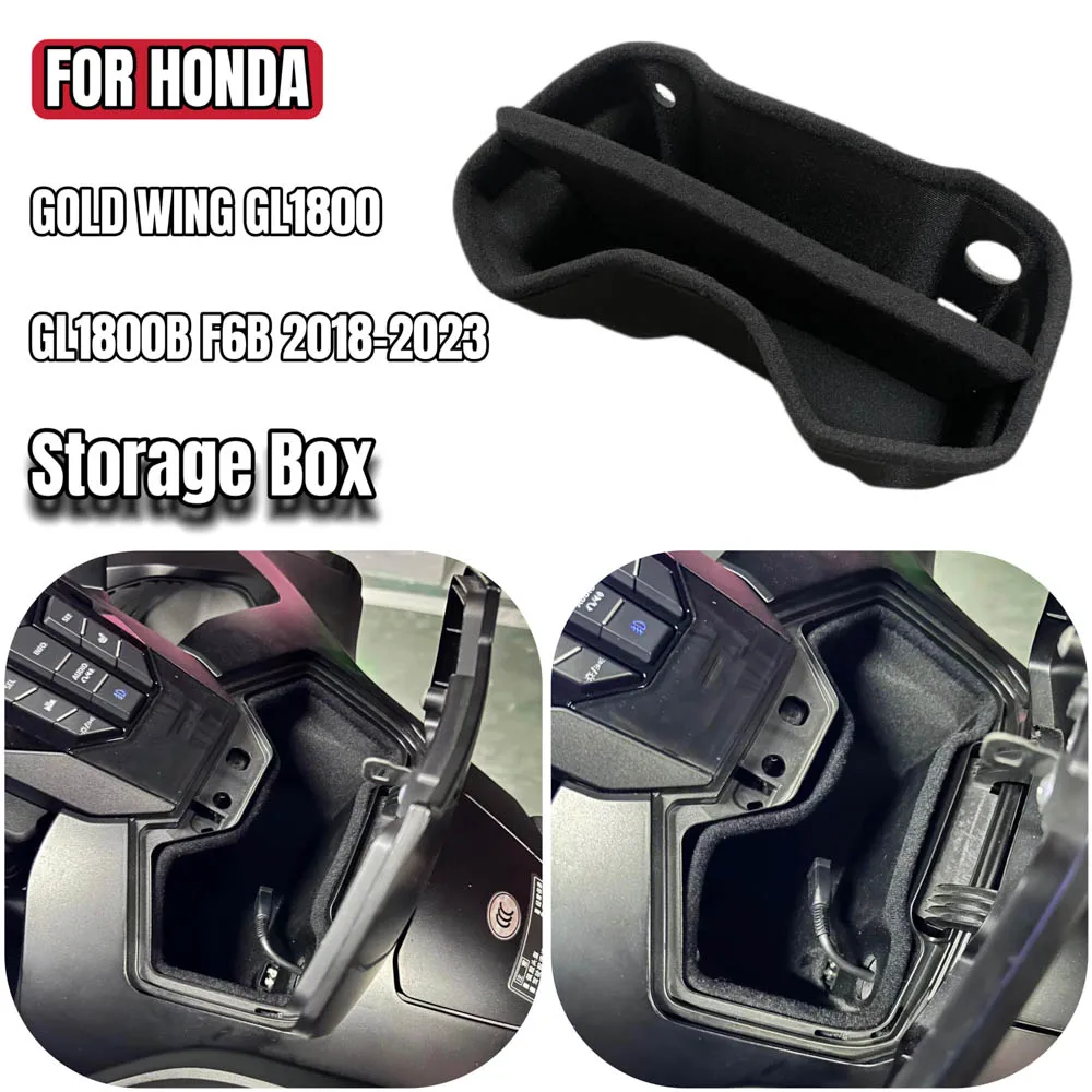 

GL 1800 Storage Box Console Box Lining Middle Box For Honda Gold Wing GL1800 GL1800B F6B Dct Tour 2018-2023