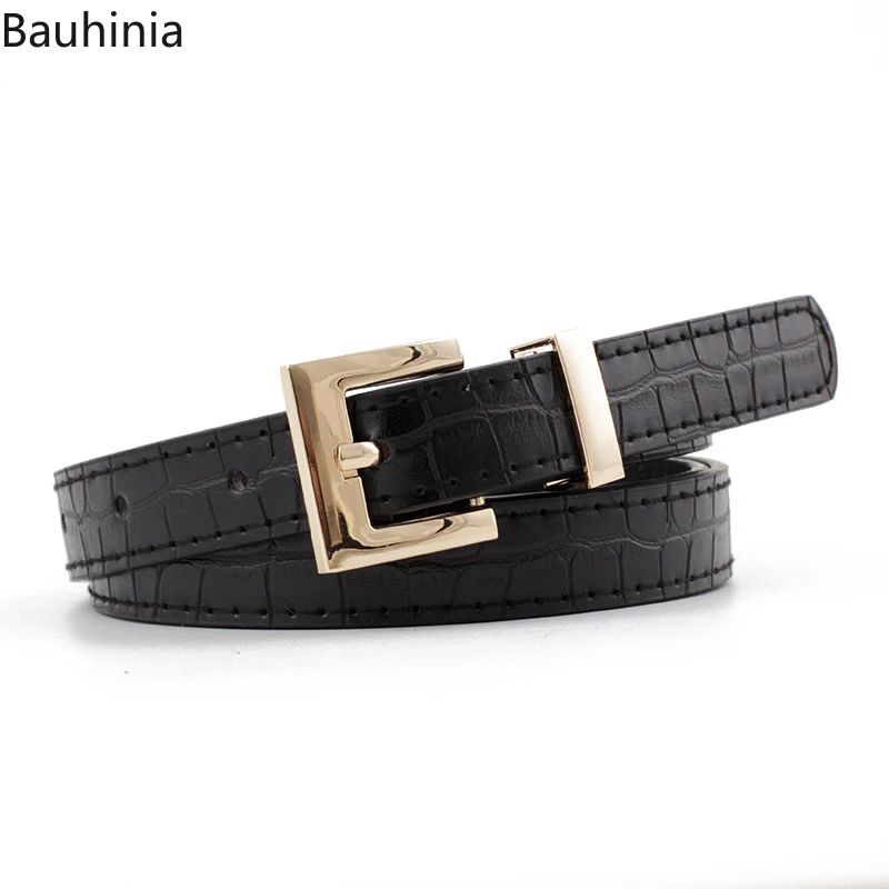 New 106*1.8cm Fashion Ladies PU Casual Pin Buckle Belt Simple Design Jeans Luxury Thin Belt For Women
New 106*1.8cm Fashion Ladies PU Casual Pin Buckle Belt Simple Design Jeans Luxury Thin Belt For Women