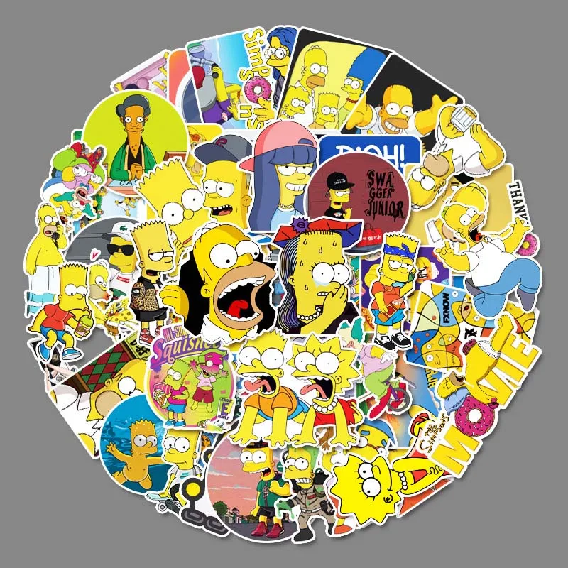 50 шт. стикеры в стиле Симпсона, Мультяшные граффити, аниме Стикеры, Детская Классическая Игрушка «сделай сам», водонепроницаемые наклейки, с...
50 шт. стикеры в стиле Симпсона, Мультяшные граффити, аниме Стикеры, Детская Классическая Игрушка «сделай сам», водонепроницаемые наклейки, с...
