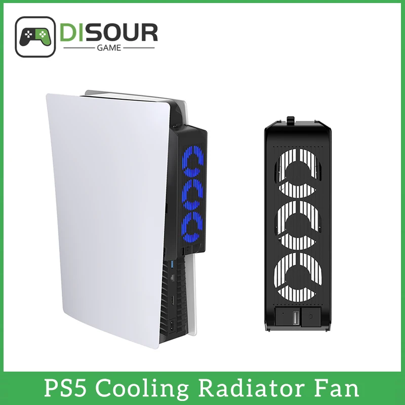 Оригинальный кулер DISOUR PS5, радиатор охлаждения с 3 вентиляторами для игровой консоли PlayStation 5, хост-радиатор PS5, хост-вентилятор охлаждения
Оригинальный кулер DISOUR PS5, радиатор охлаждения с 3 вентиляторами для игровой консоли PlayStation 5, хост-радиатор PS5, хост-вентилятор охлаждения
