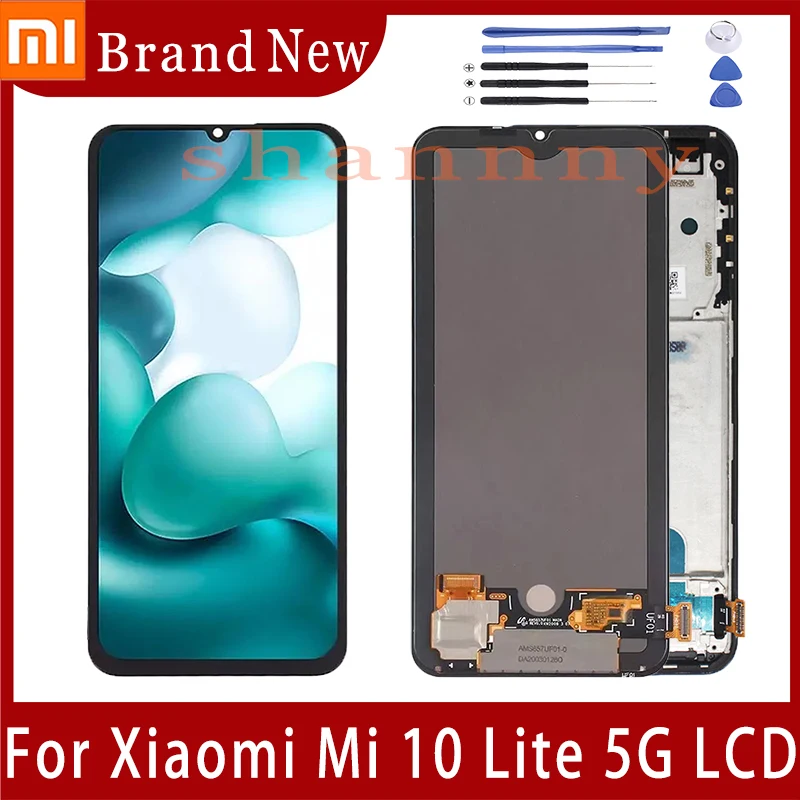 100%Test Brand New Mi 10 Lite AMOLED For Xiaomi Mi10 Lite Lcd Display Touch Screen Digitizer Assembly For Mi 10Lite Lcd M2002J9G
100%Test Brand New Mi 10 Lite AMOLED For Xiaomi Mi10 Lite Lcd Display Touch Screen Digitizer Assembly For Mi 10Lite Lcd M2002J9G