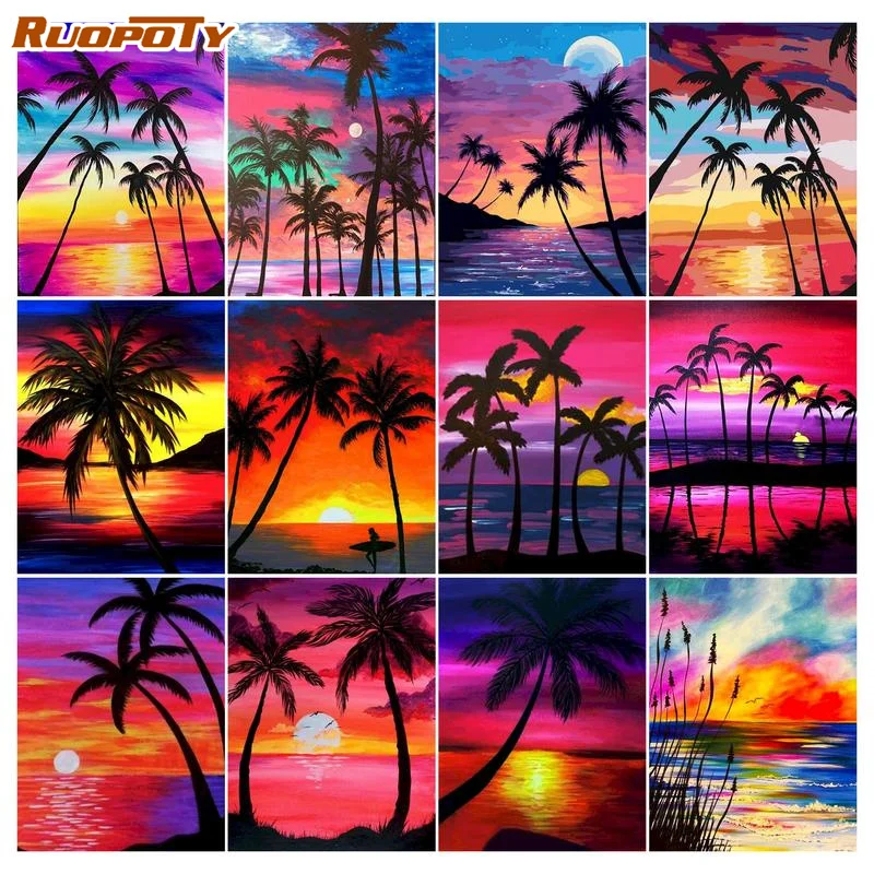 RUOPOTY 40x50cm Pictures By Numbers Kits Drawing Canvas HandPainted Oil Painting Landscape Home Decoration Gift Art Diy
RUOPOTY 40x50cm Pictures By Numbers Kits Drawing Canvas HandPainted Oil Painting Landscape Home Decoration Gift Art Diy