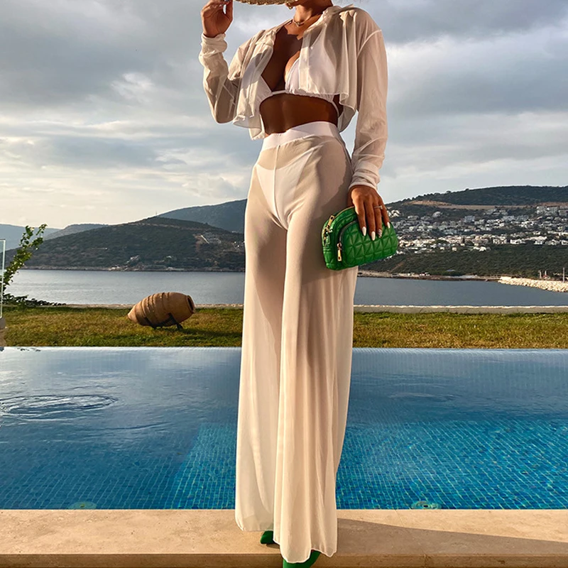 2023 Summer New Female Swimwear 4 Pieces Bikini Set with Sarong Beach Wrap Solid String Thong Bathing Suit Women Sexy Swimsuit
2023 Summer New Female Swimwear 4 Pieces Bikini Set with Sarong Beach Wrap Solid String Thong Bathing Suit Women Sexy Swimsuit