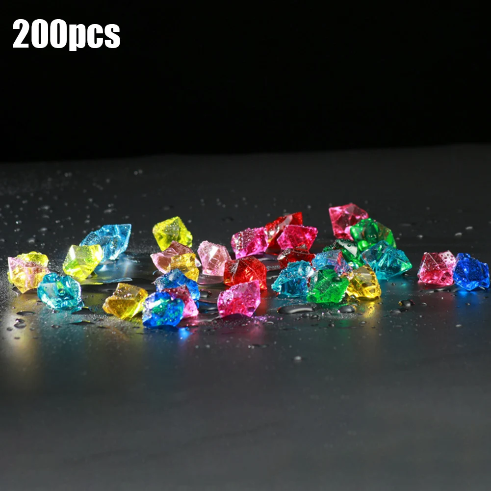 Crystal Acrylic Gem Stone Decoration Fish Tank Full Granules Ice Rocks Jewelry Mixed Color Ornaments Plants Vase
Crystal Acrylic Gem Stone Decoration Fish Tank Full Granules Ice Rocks Jewelry Mixed Color Ornaments Plants Vase