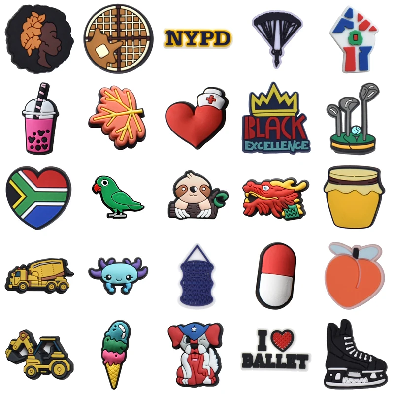 Girl Kids Shoe Charms Para Pins Decorations for Crocs Gifts Boy Men Women Charm Wholesale Bulk Shoes Accessories Packs Set Jeans
Girl Kids Shoe Charms Para Pins Decorations for Crocs Gifts Boy Men Women Charm Wholesale Bulk Shoes Accessories Packs Set Jeans
