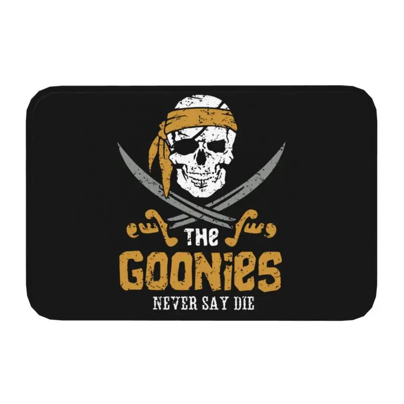 

Hot Sale The Goonies Doormat Mat Anti-Slip Skull Pirates Film Bathroom Kitchen Bedroom Toilet Rug Carpet 40*60cm