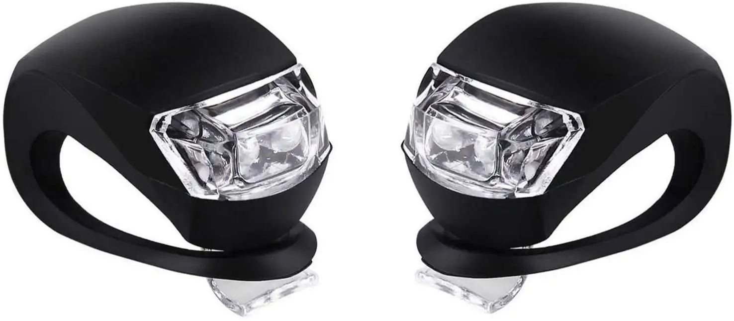 2 Pieces LED Silicone Bike Light Set, Waterproof & Safety Road Mountain Cycle Lights, Light Front and Rear for 3 Light Mode Opt
2 Pieces LED Silicone Bike Light Set, Waterproof & Safety Road Mountain Cycle Lights, Light Front and Rear for 3 Light Mode Opt