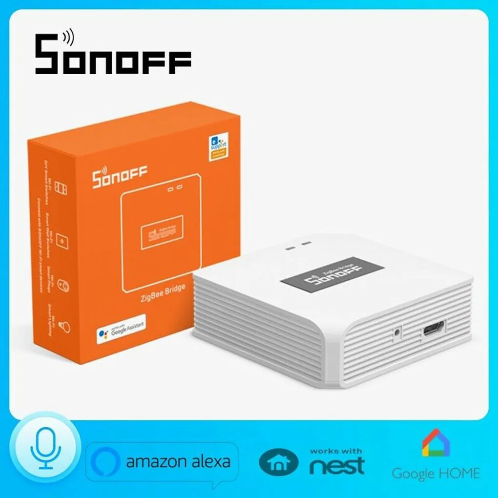 SONOFF ZBBridge Smart Zigbee Bridge Remotely control ZigBee and Wi-Fi devices on eWeLink APP Works With Alexa Google Home
SONOFF ZBBridge Smart Zigbee Bridge Remotely control ZigBee and Wi-Fi devices on eWeLink APP Works With Alexa Google Home
