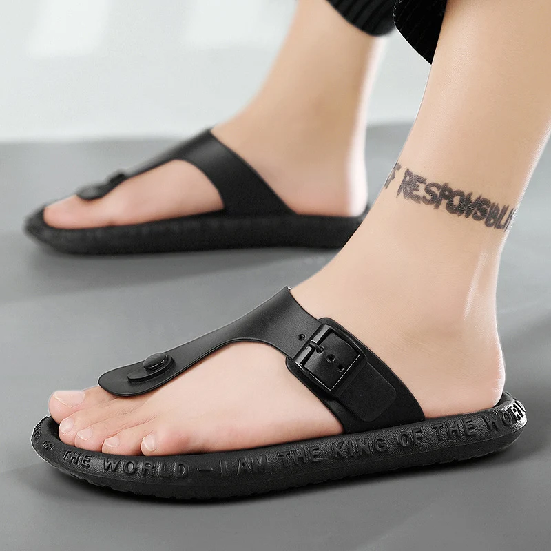 Men's Slippers 2022 New Summer Beach Shoes Non-slip Sport Flip Flops Comfort Casual Thong Sandals Outdoor Big Size
Men's Slippers 2022 New Summer Beach Shoes Non-slip Sport Flip Flops Comfort Casual Thong Sandals Outdoor Big Size