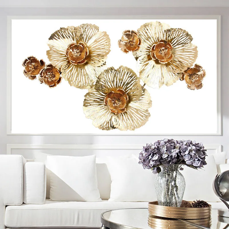Iron Peony Flower Wall Hanging Living Room Fashion Home Gold Hanging Ornaments Creative Three-dimensional Wall Mural
Iron Peony Flower Wall Hanging Living Room Fashion Home Gold Hanging Ornaments Creative Three-dimensional Wall Mural