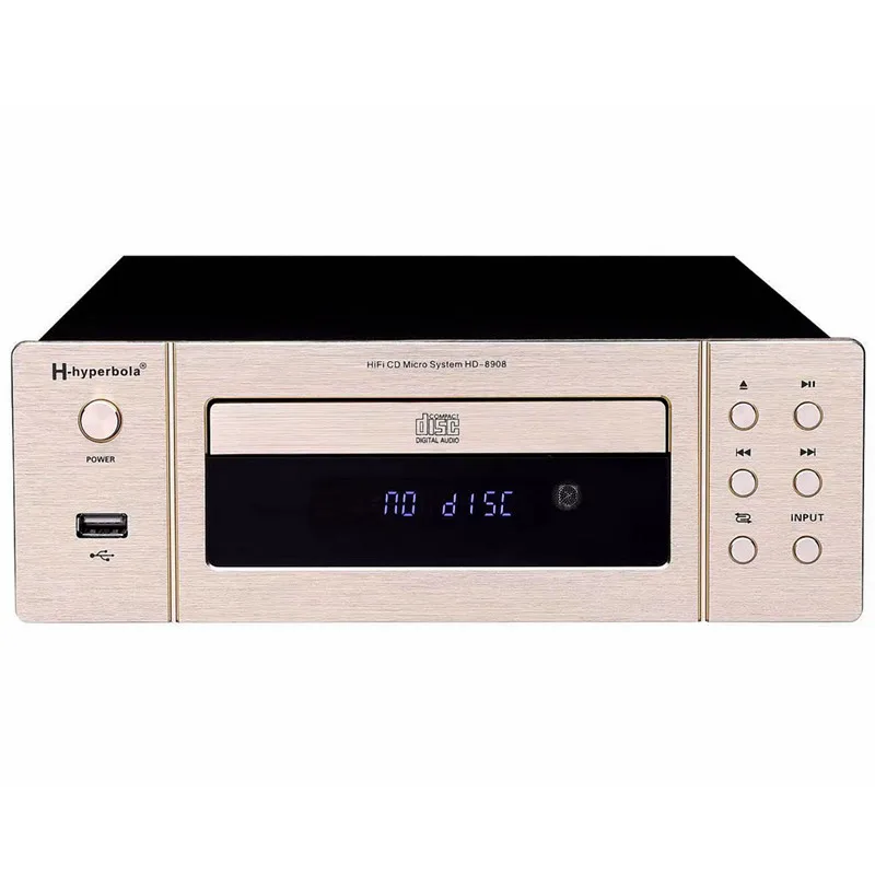 

High-quality Audiophile CD Player Wireless Bluetooth Home HIFI Audio Player Lossless Decoding Bluetooth 5.0 Coaxial Fiber Output