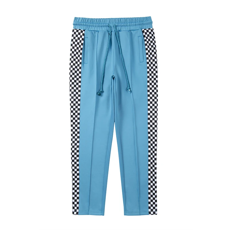 New Spring Side Checkered Drawstring Male and Female Casual Trousers Straight Color Block Streetwear Oversized Mens Track Pants
New Spring Side Checkered Drawstring Male and Female Casual Trousers Straight Color Block Streetwear Oversized Mens Track Pants