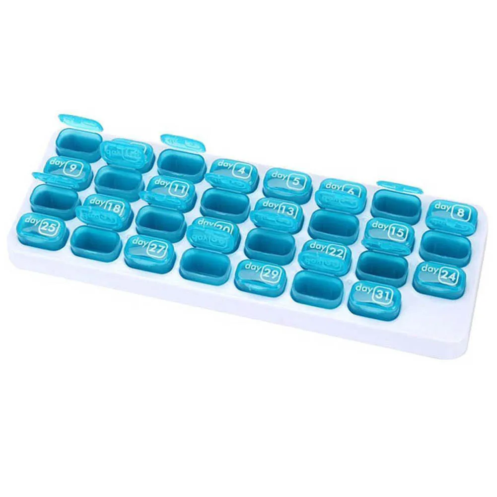 31-Day Pill Storage Organizer Medication Dispenser Case for Travelling Durable Portable Convenient Pill Storage
31-Day Pill Storage Organizer Medication Dispenser Case for Travelling Durable Portable Convenient Pill Storage