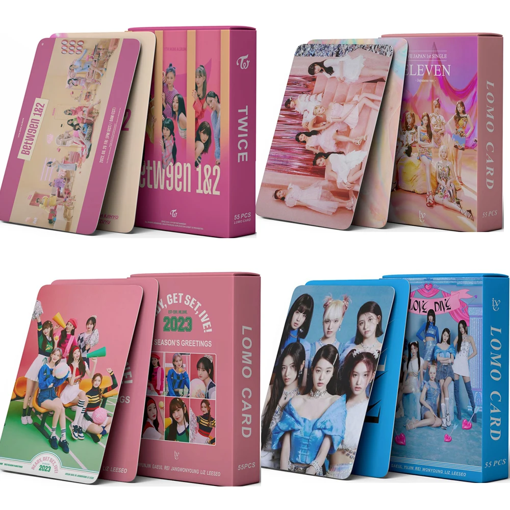 55 шт./набор Kpop ITZY Lomo Card фотооткрытки два альбома BP Aespa IVE LE SSERAFIM Photo Cards новая фотооткрытка
55 шт./набор Kpop ITZY Lomo Card фотооткрытки два альбома BP Aespa IVE LE SSERAFIM Photo Cards новая фотооткрытка