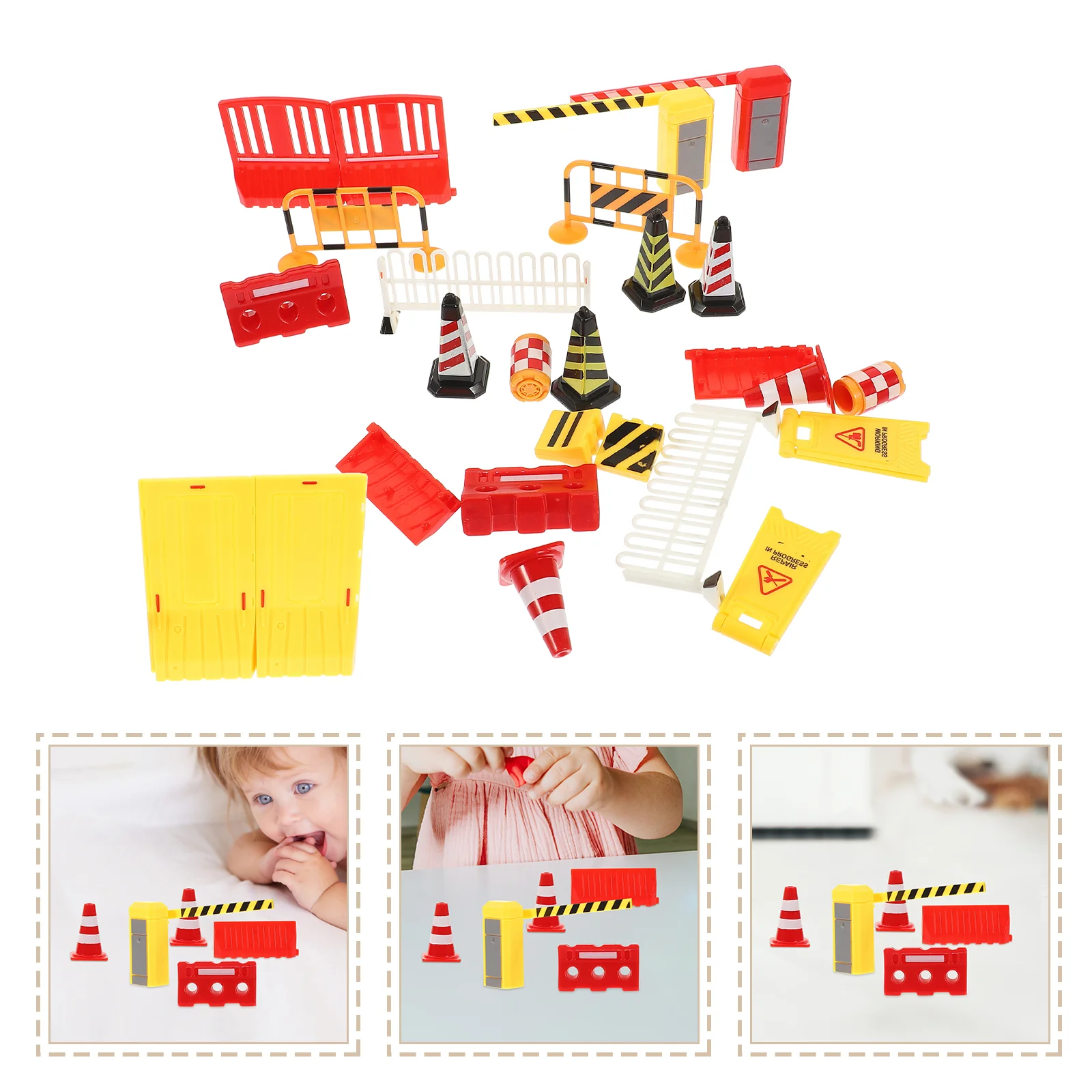 Traffic Sign Set and Mini Cones for Kids' STEM Education and Construction Theme Parties
Traffic Sign Set and Mini Cones for Kids' STEM Education and Construction Theme Parties