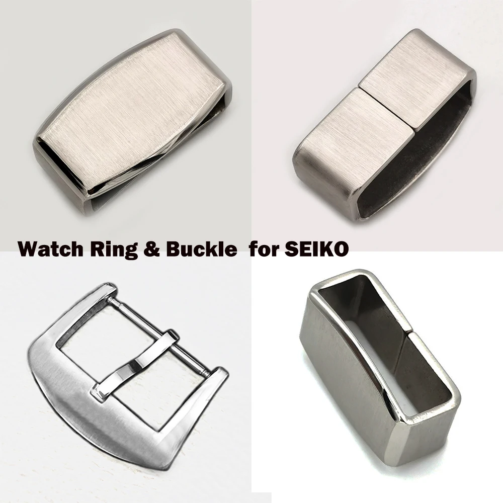 Аксессуары для часов металлическая петля-держатель кольцо-пряжка Seiko мужское