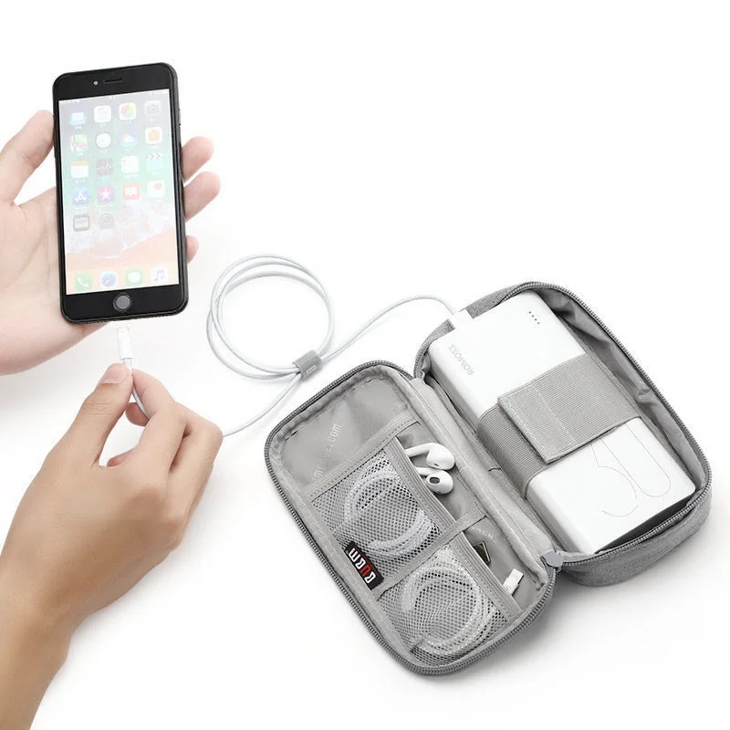 Portable 20000mAh Power Bank Bag USB Gadgets Cables Wires Organizer Hard Disk Protection Storage Bag Packaging Bag for Business 
Portable 20000mAh Power Bank Bag USB Gadgets Cables Wires Organizer Hard Disk Protection Storage Bag Packaging Bag for Business