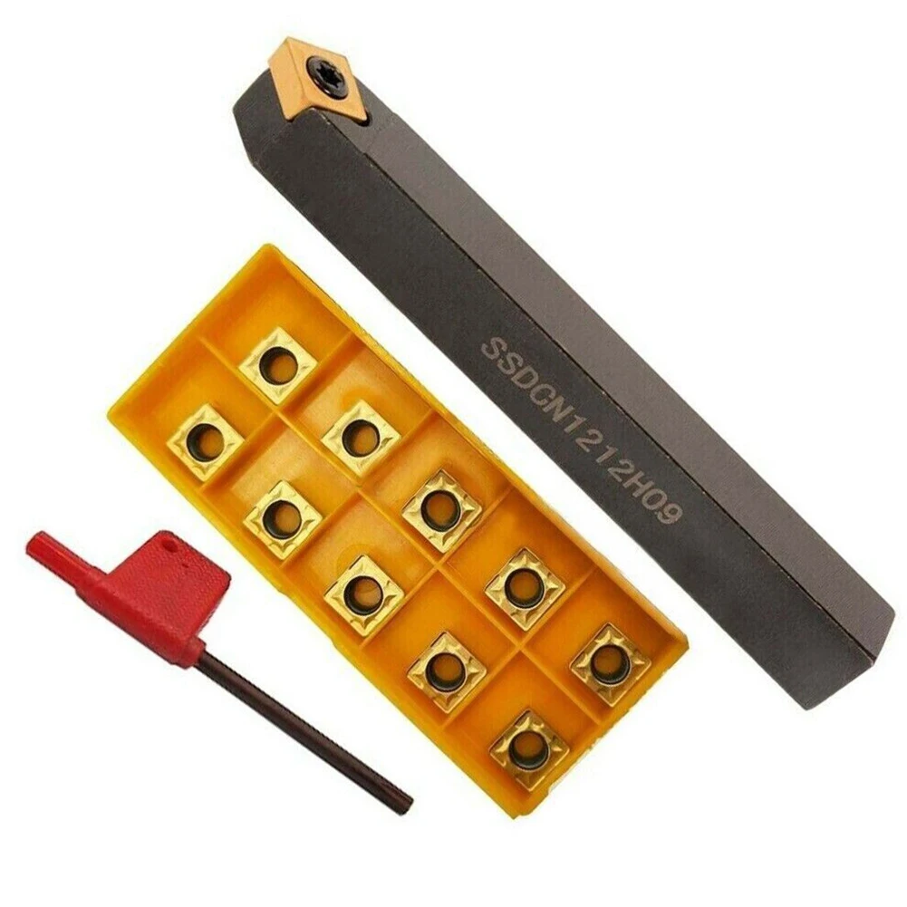 SCMT09T308 Carbide Insert SSDCN1212H09 Tool Holder 12mm Shank 45 Degree External Turning Tool Holder Workshop Metal Cutting
SCMT09T308 Carbide Insert SSDCN1212H09 Tool Holder 12mm Shank 45 Degree External Turning Tool Holder Workshop Metal Cutting