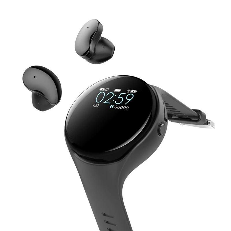 2 In 1 Bluetooth Earphones TWS Wireless Headset Music Earphone Color Screen Sports Watch Pedometer
2 In 1 Bluetooth Earphones TWS Wireless Headset Music Earphone Color Screen Sports Watch Pedometer