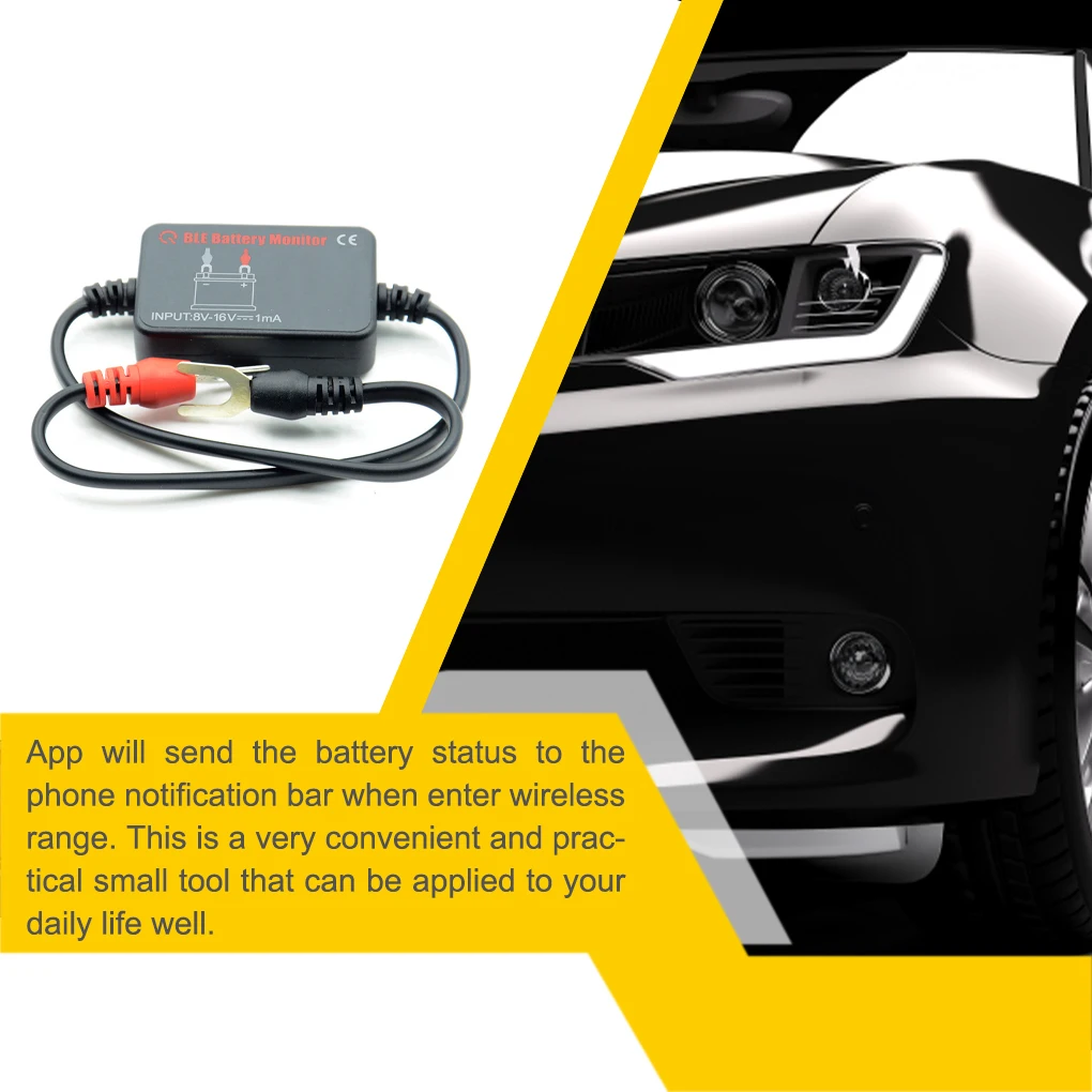 Wirelss 4 0 Tester Digital 12V Monitor Car Battery Automobile Interior Accessories Analyzer Tool Measurement Units
Wirelss 4 0 Tester Digital 12V Monitor Car Battery Automobile Interior Accessories Analyzer Tool Measurement Units
