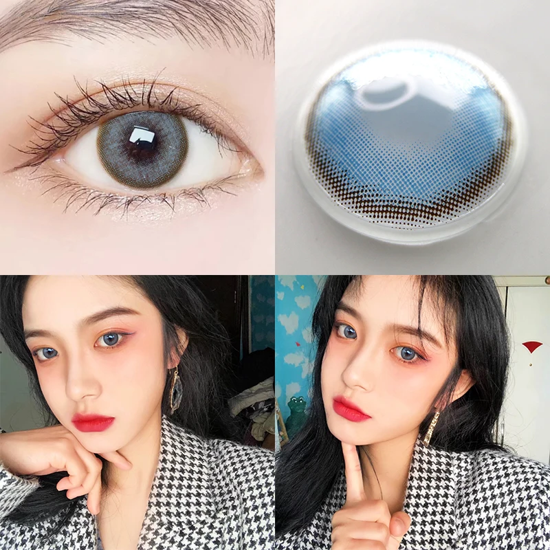 1 пара крупных глазных газов, Уход за глазами, красивый цвет зрачка, косплей-косметика для Хэллоуина, линзы для зрения 
1 пара крупных глазных газов, Уход за глазами, красивый цвет зрачка, косплей-косметика для Хэллоуина, линзы для зрения