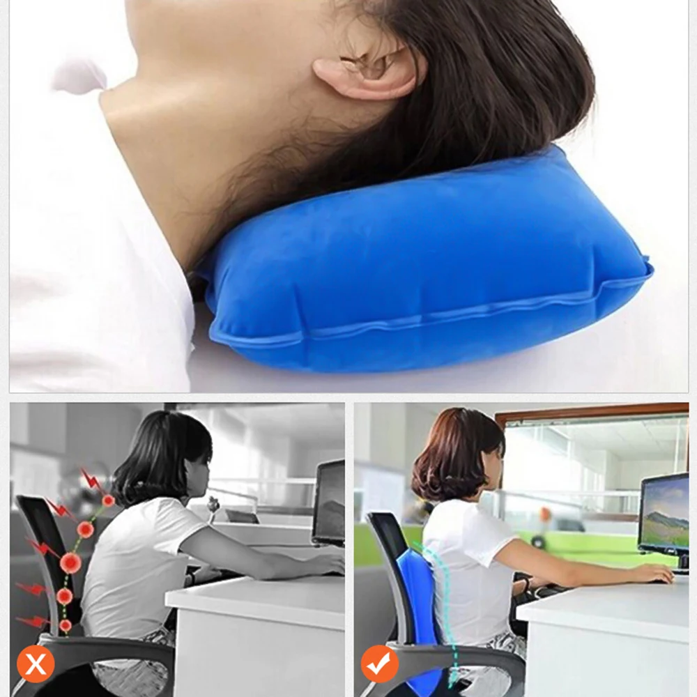 Portable Ultralight Inflatable PVC Nylon Air Pillows Camping Sleep Cushion Travel Hiking Beach Car Plane Head Rest Camp Gears
Portable Ultralight Inflatable PVC Nylon Air Pillows Camping Sleep Cushion Travel Hiking Beach Car Plane Head Rest Camp Gears