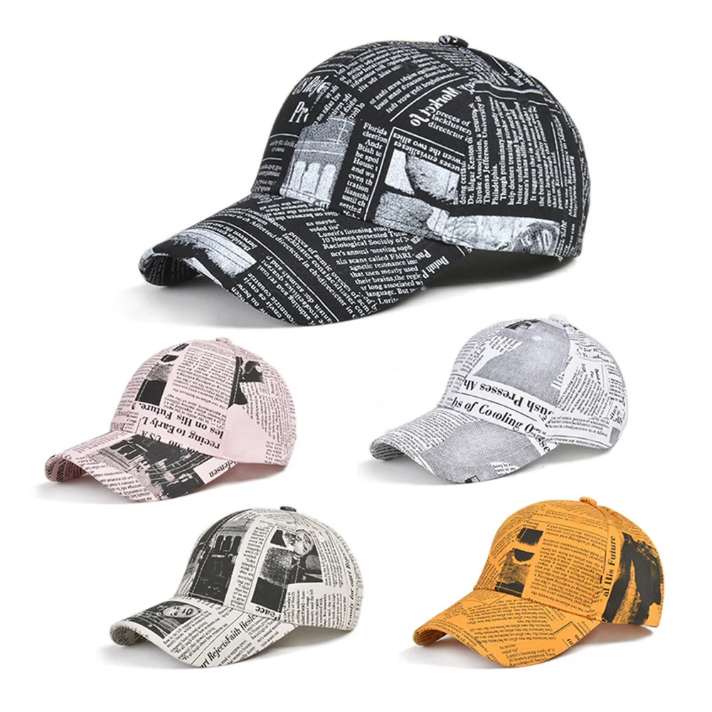 Mens Sun Visor Hat Adjustable Multicolor Hunting Fishing Camping Baseball Cap Newspaper Pattern Hat Men's Cap 56-60cm Head
Mens Sun Visor Hat Adjustable Multicolor Hunting Fishing Camping Baseball Cap Newspaper Pattern Hat Men's Cap 56-60cm Head