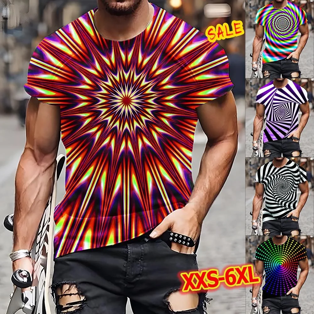 Summer Hypnotic Vertigo 3D Printed T-Shirt Men's Plus Size Short Sleeve Daily Male Tshirt Oversized Men Clothing Camiseta
Summer Hypnotic Vertigo 3D Printed T-Shirt Men's Plus Size Short Sleeve Daily Male Tshirt Oversized Men Clothing Camiseta